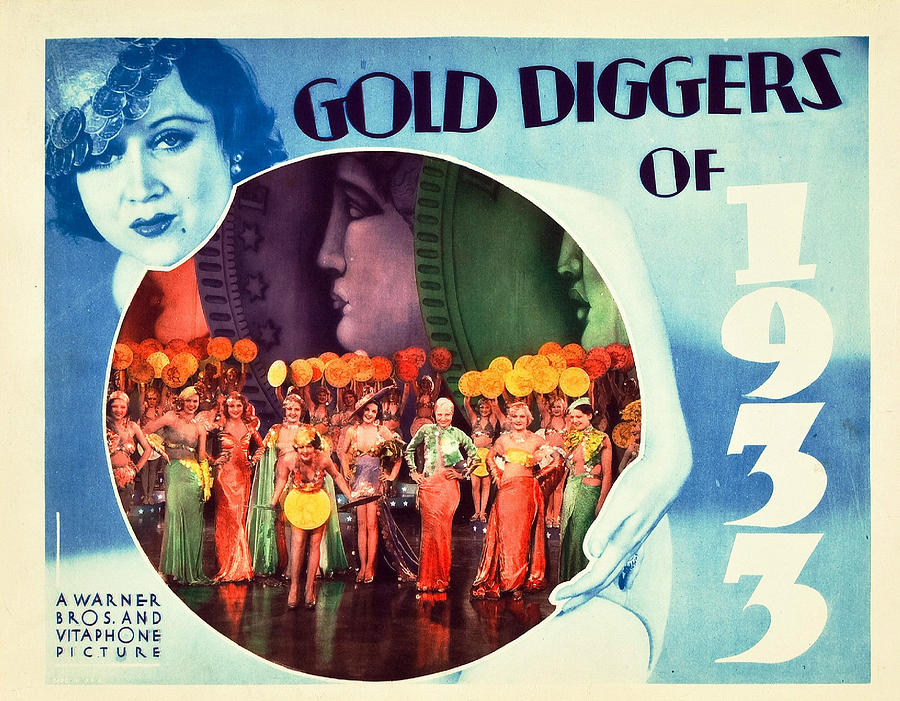 Gold Diggers Of 1933 Warner Bros Digital Art By Original Movie Poster Fine Art America