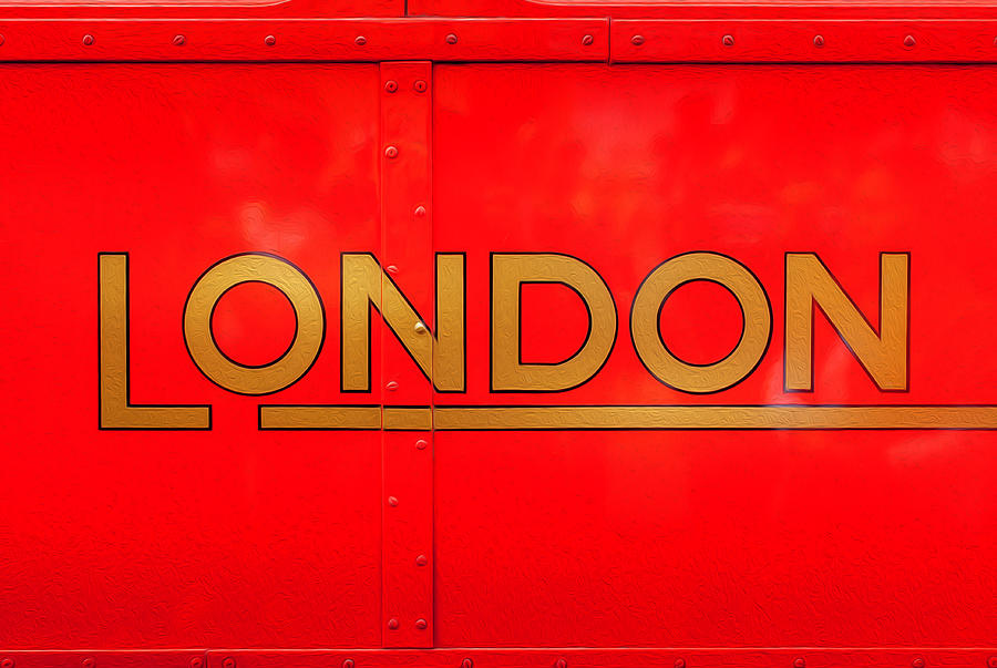 Gold London Photograph by Massimo Usai - Fine Art America