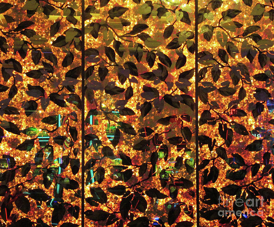 Gold N Leaves Photograph by Randall Weidner