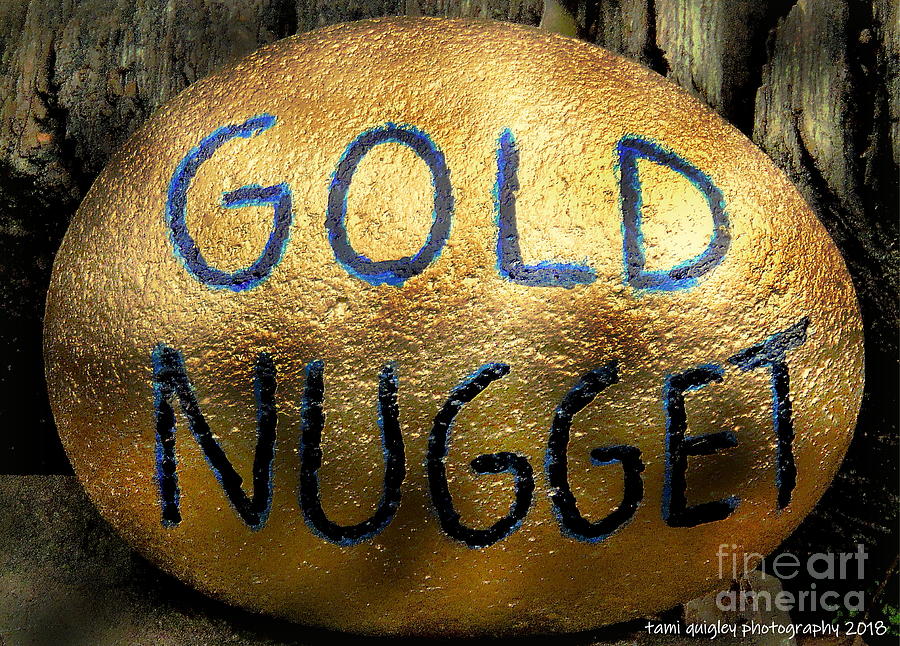 Gold Nugget Photograph