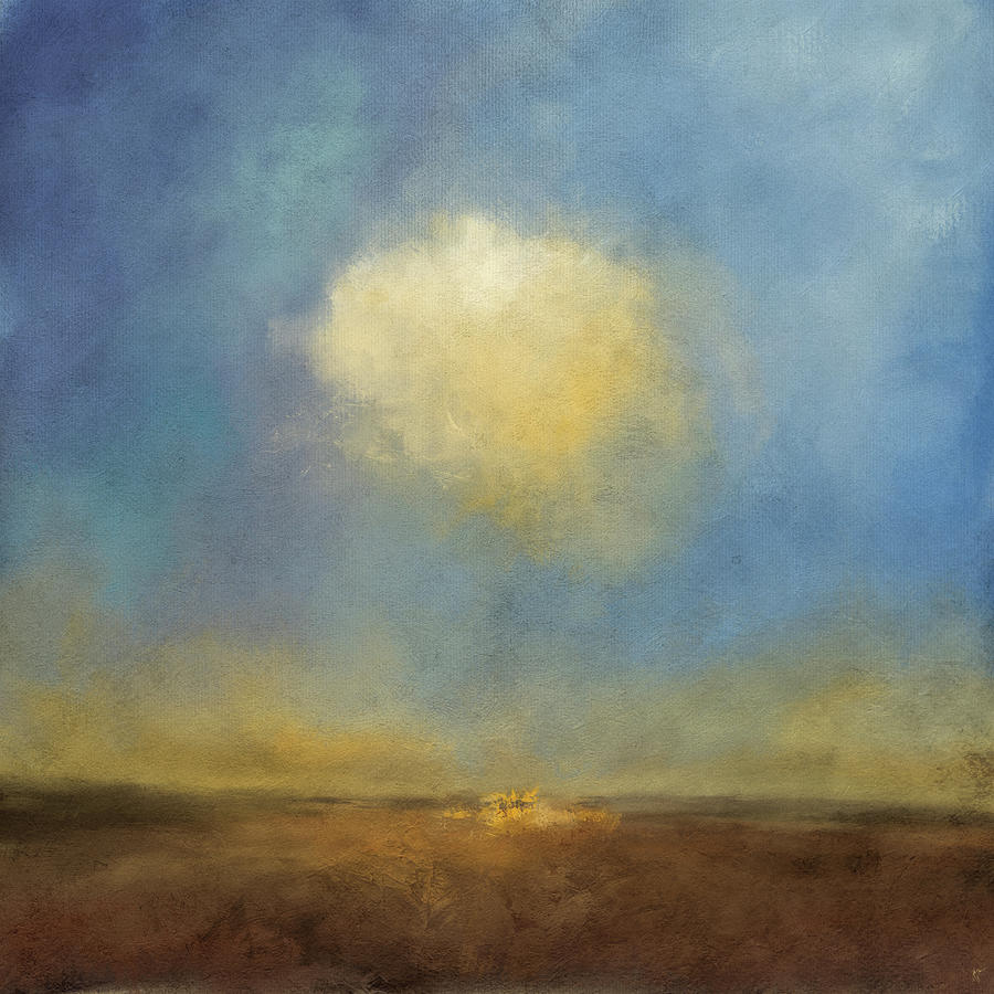 Gold On The Horizon Painting by Jai Johnson