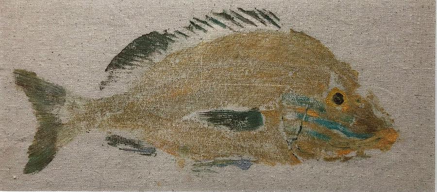 Gold Snapper Painting