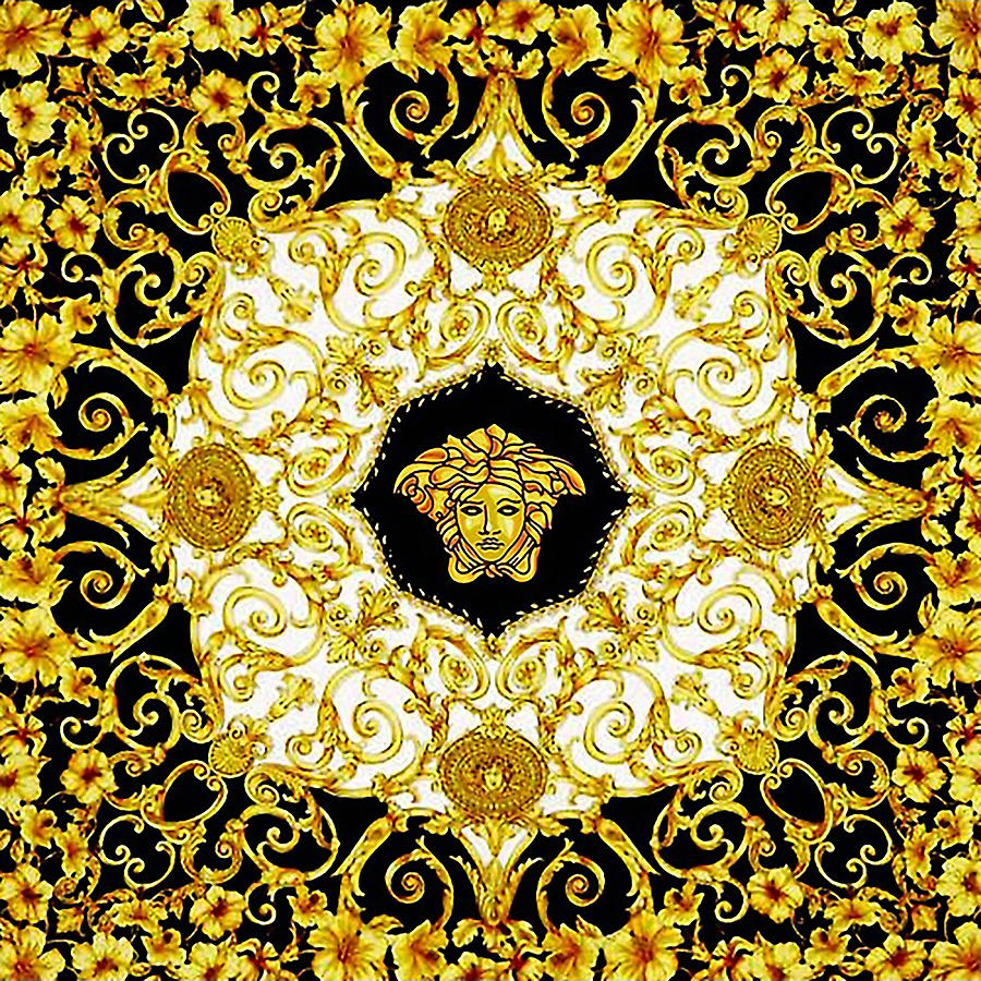 Gold Versaces Digital Art by Johan Dorsman - Fine Art America