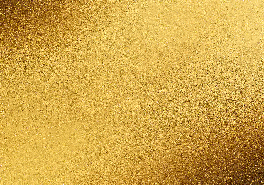 Gold Yellow Sparkling Background Photograph by Oxygen