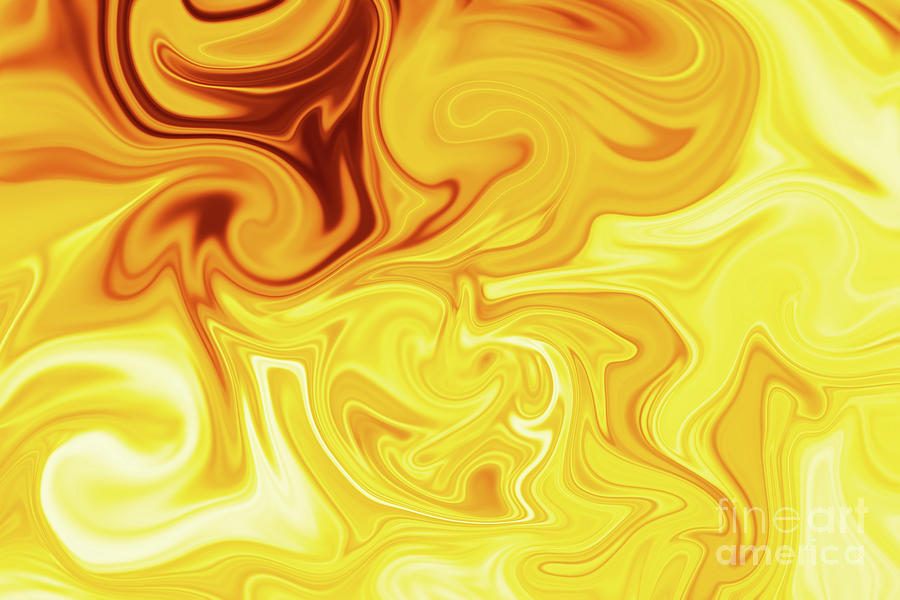 Golden abstract background Photograph by Benny Marty