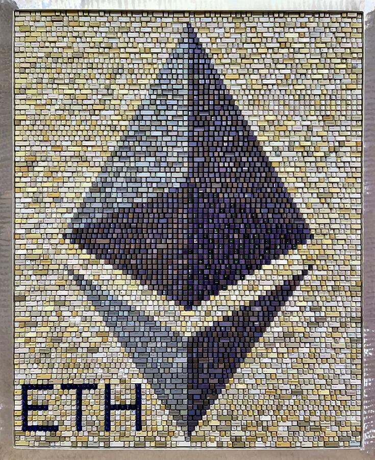 Golden Age of Ethereum  Mixed Media by Doug Powell