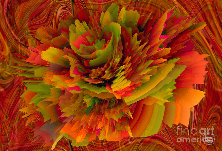 Burning Dahlia Ruby Radiance. Autumn Whirlwind.Flaming Blossom. Crimson Rhapsody. Petals of Passion. Mixed Media by Elena Gantchikova Burning Dahlia Ruby Radiance. Autumn Whirlwind.Flaming Blossom. Crimson Rhapsody. Petals of Passion. Mixed Media by Elena Gantchikova
