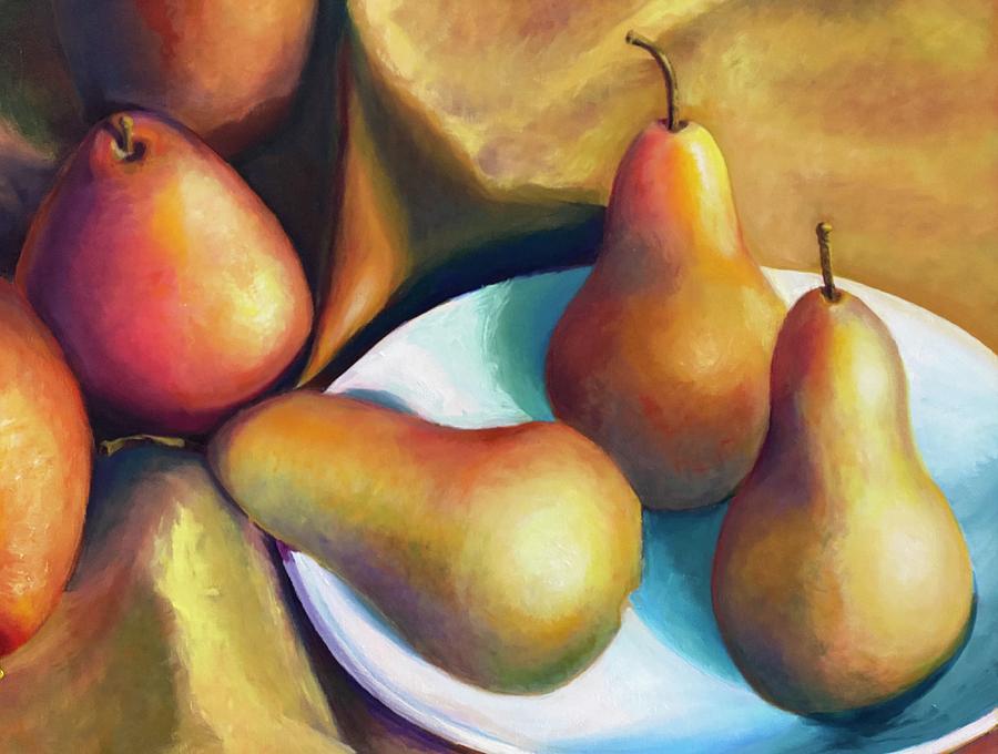 https://images.fineartamerica.com/images/artworkimages/mediumlarge/3/golden-bosc-pears-on-white-bowl-lucinda-stlaurent.jpg