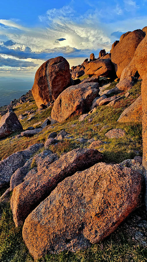Golden Boulders of Double Cut Photograph by Ray Mathis Golden Boulders of Double Cut Photograph by Ray Mathis