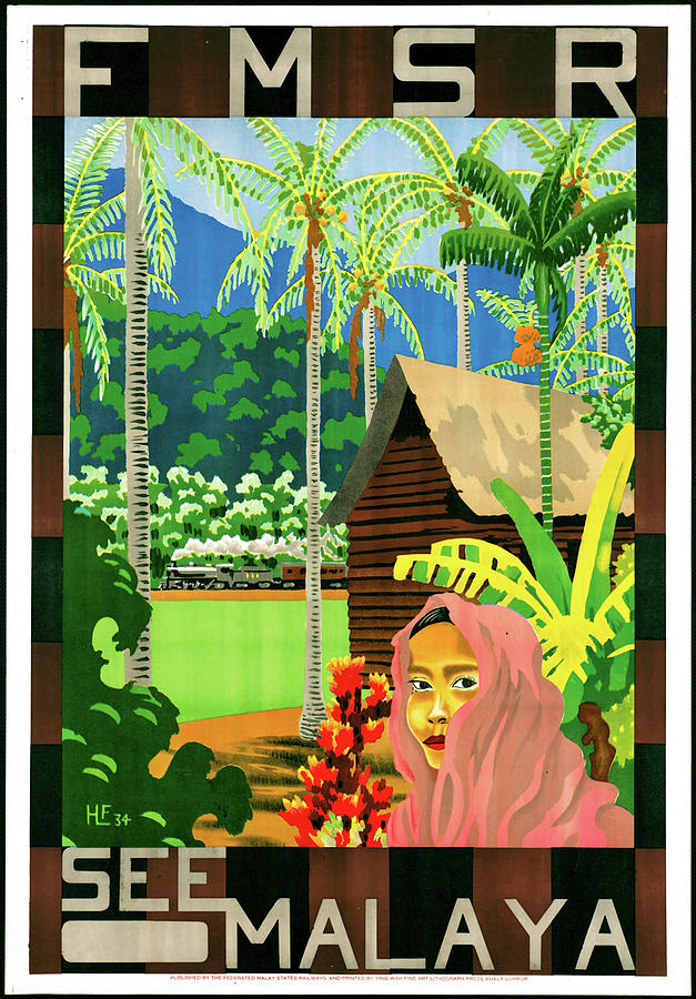 Golden Chersonese, Malaya Digital Art by Long Shot