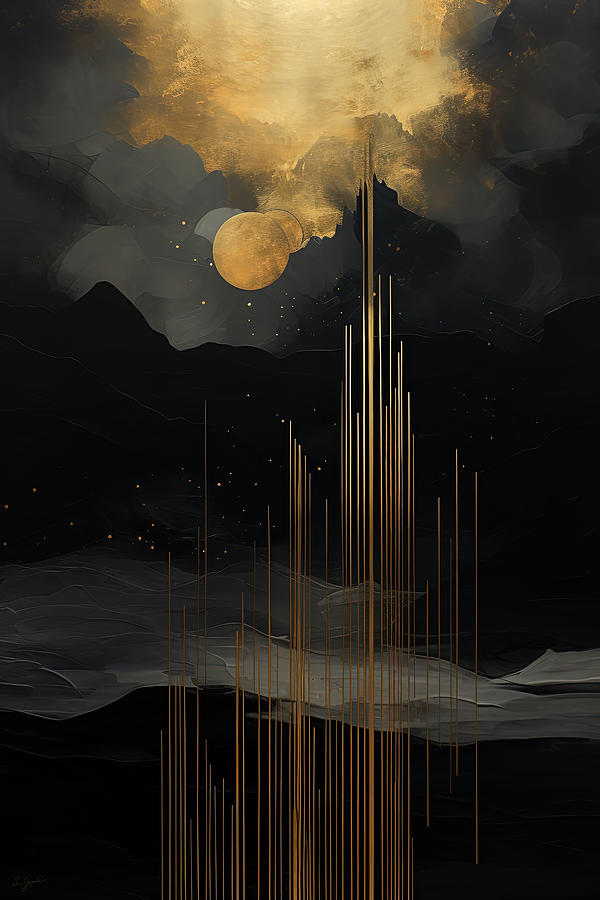 Golden Dreams Painting by Lourry Legarde Golden Dreams Painting by Lourry Legarde