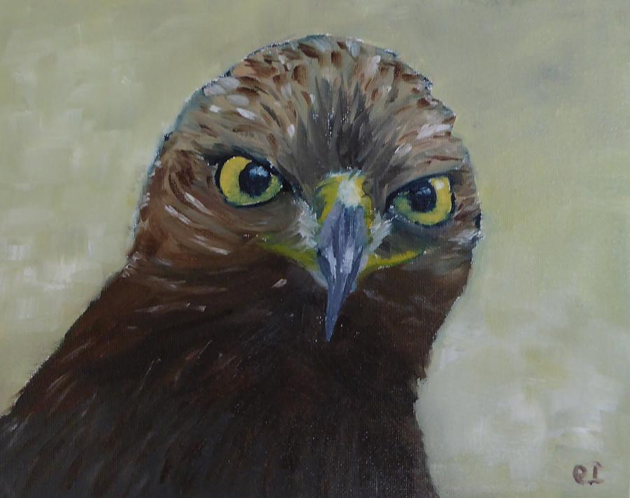 Golden Eagle Painting by Christine Ingram - Pixels