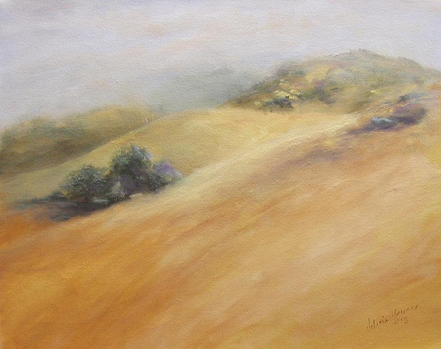 Golden Foothils Painting by Valerie Greene