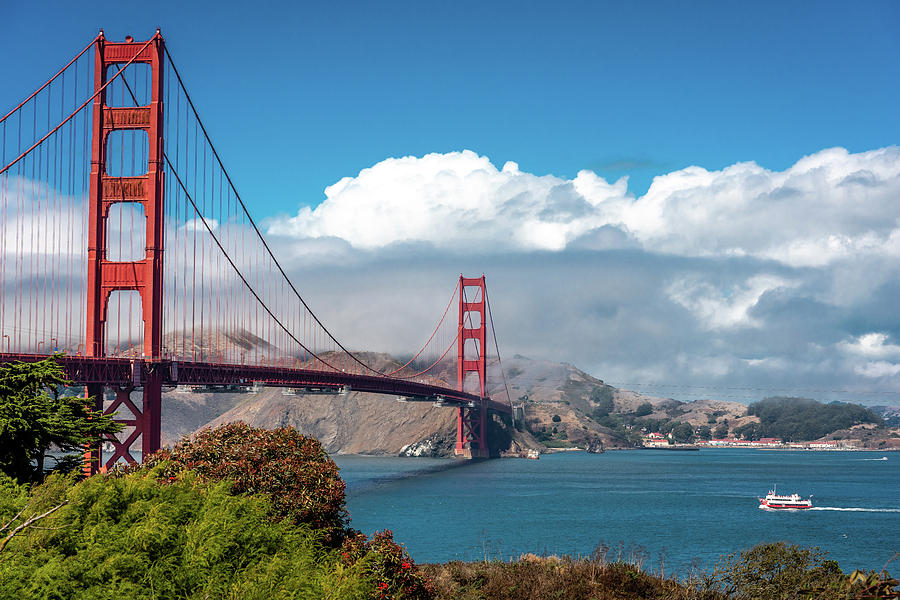 Golden Gate Bridge 2 by James L Bartlett Golden Gate Bridge 2 by James L Bartlett