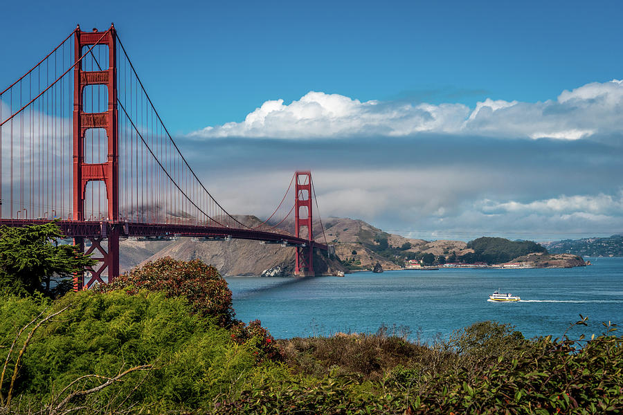 Golden Gate Bridge 3 by James L Bartlett Golden Gate Bridge 3 by James L Bartlett