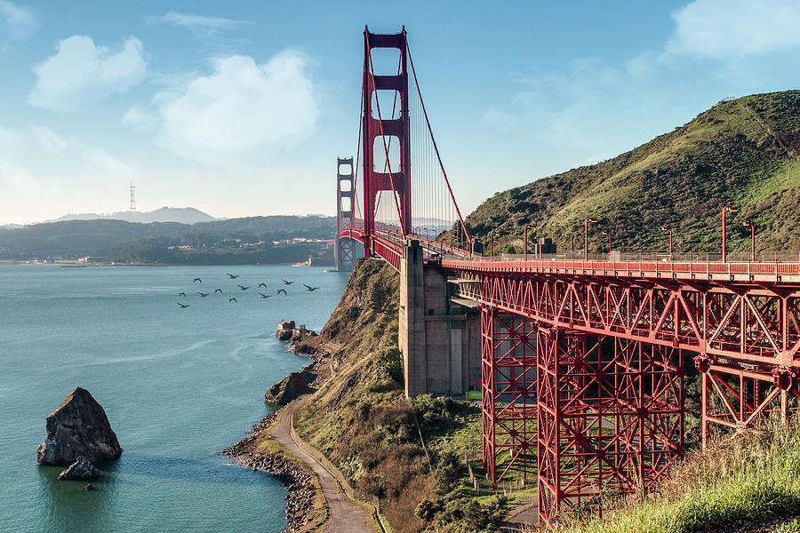 Golden Gate Bridge Photograph - Golden Gate Bridge 3 by Patti Deters