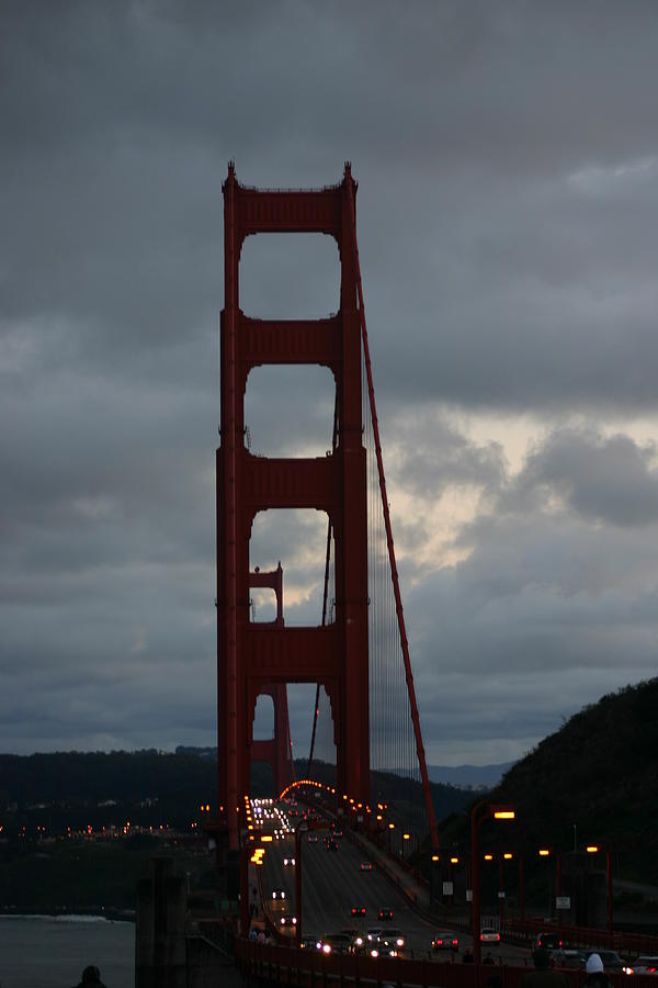 Golden Gate Bridge at Night Photograph by Debbie Groff - Fine Art America