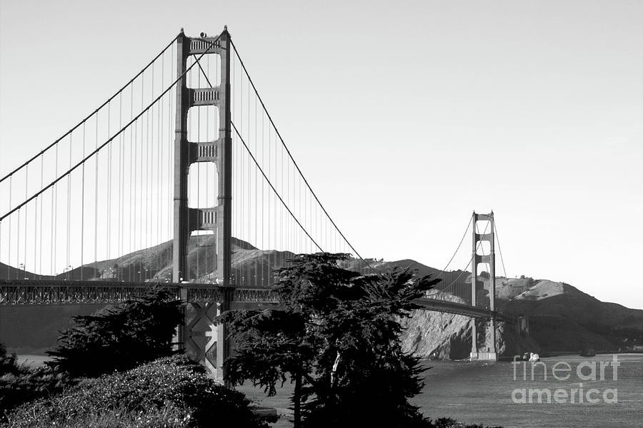 Golden Gate Bridge at Sunset Photograph by Kimberly Blom-Roemer
