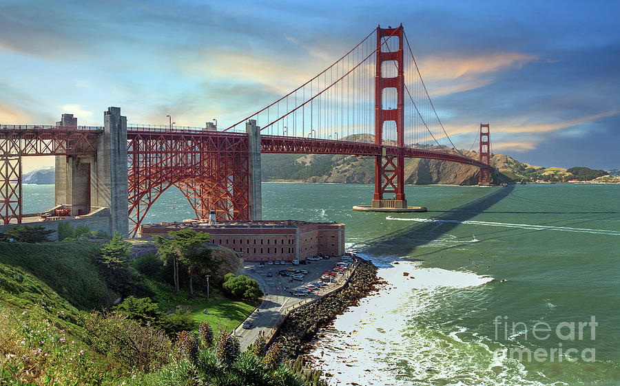 Golden Gate Bridge  Photograph by David Zanzinger