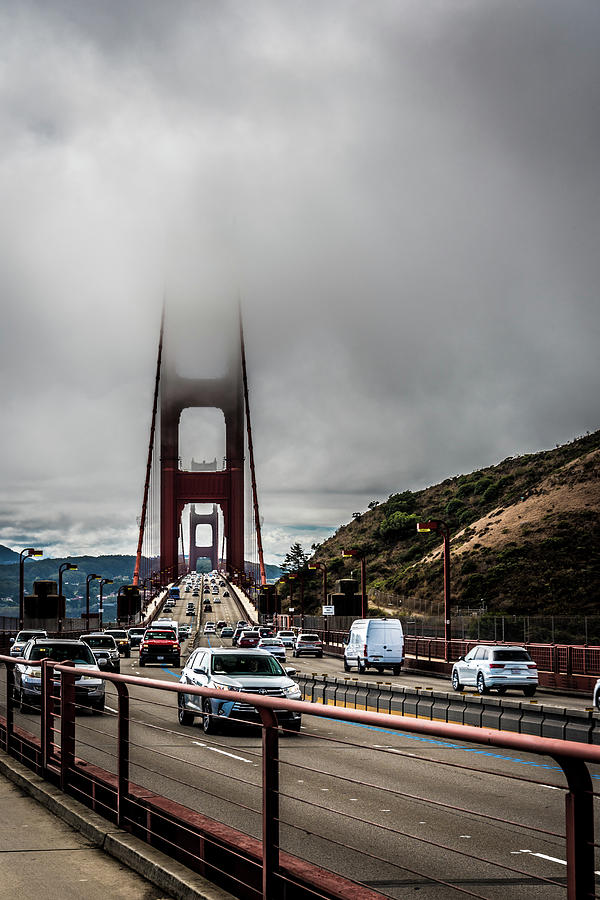 Golden Gate Bridge Fog II by James L Bartlett Golden Gate Bridge Fog II by James L Bartlett