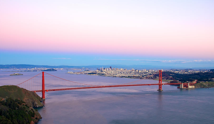 Golden Gate Bridge From Marin Headlands Photograph by SvetlanaSF