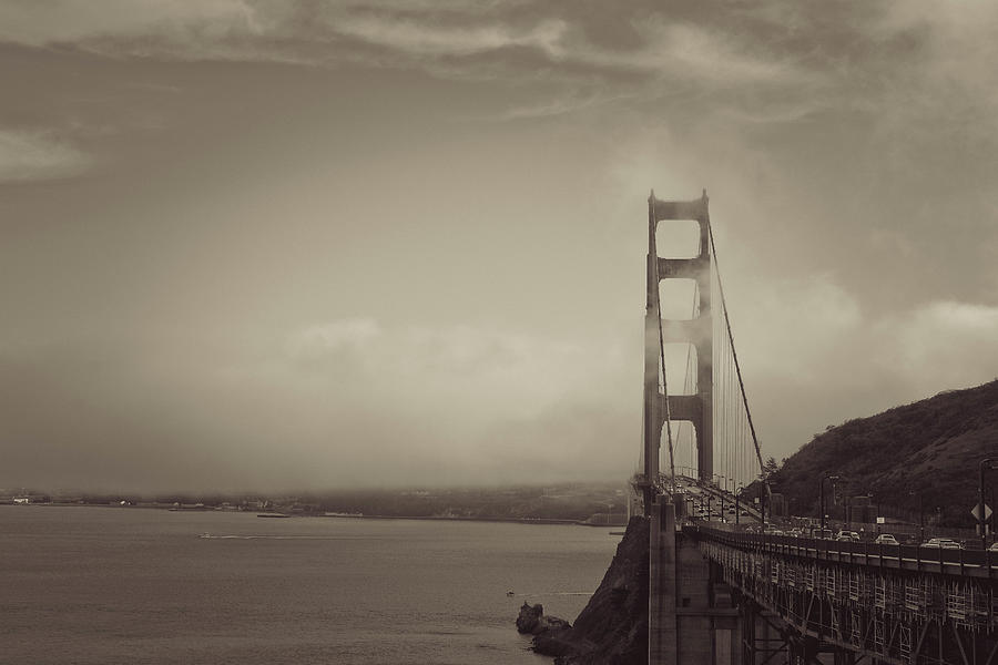 Golden Gate Bridge Photograph by Jon Herrera