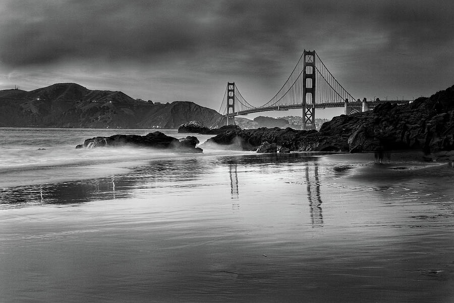 Golden Gate Bridge Photograph by Kostas Petrakos Golden Gate Bridge Photograph by Kostas Petrakos