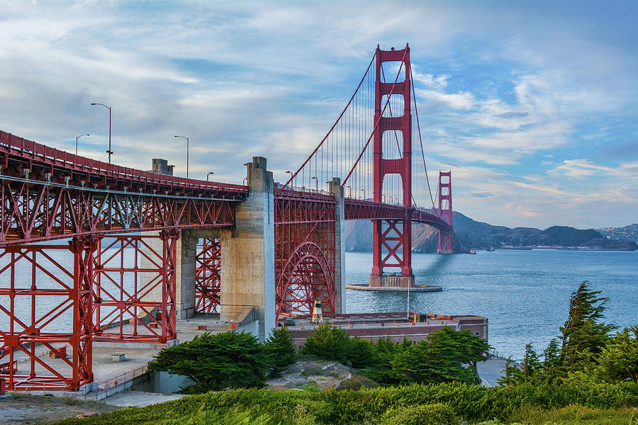 Golden Gate Bridge Landscape Photograph by Kyle Hanson