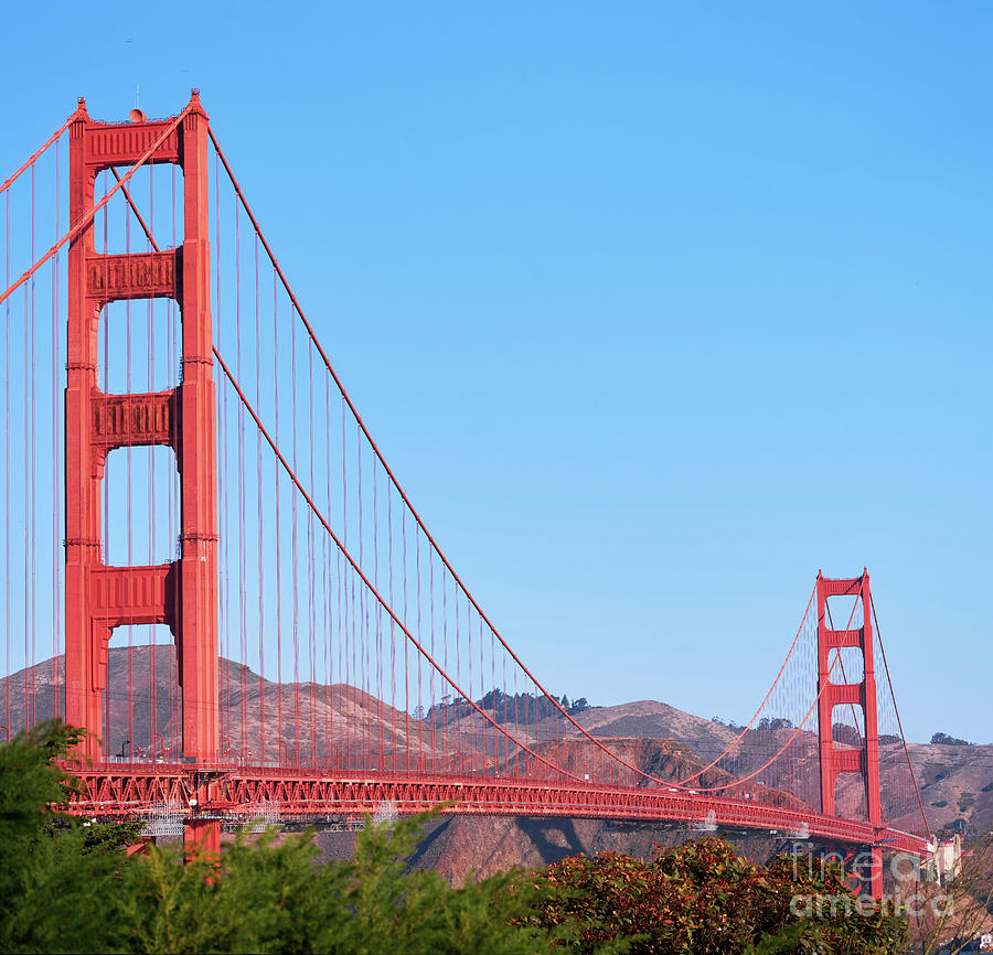 Golden Gate Bridge Photograph by Lidija Ivanek - SiLa