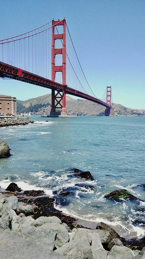 Golden Gate Bridge. Photography 1 Photograph by Masha Batkova