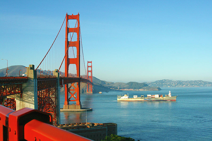 Golden Gate Bridge. Photography 2 Photograph by Masha Batkova