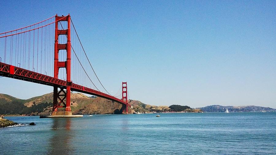 Golden Gate Bridge. Photography 5 Photograph by Masha Batkova