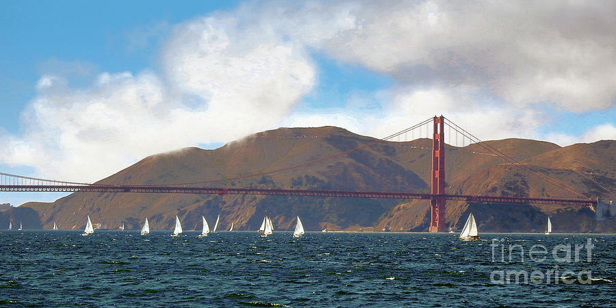 Golden Gate Bridge San Francisco Photograph by Scott Cameron