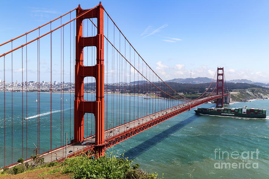 Golden Gate Photograph by Erin Marie Davis