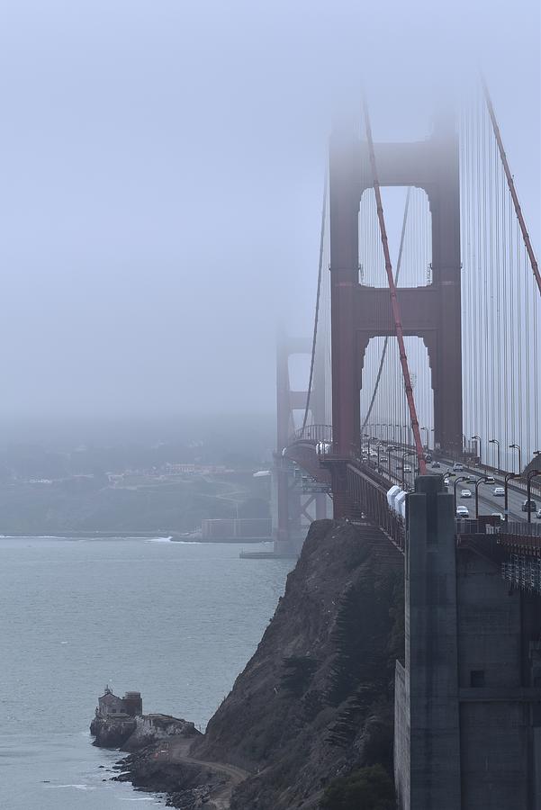 Golden Gate Fog Photograph by Gerald Carpenter