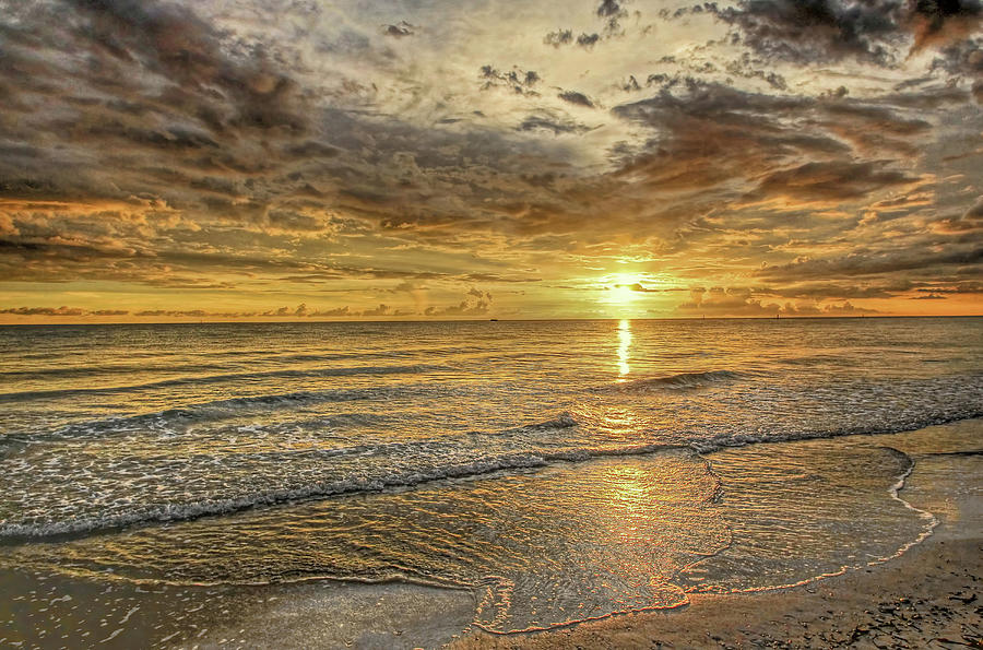 Golden Glow Photograph by HH Photography of Florida