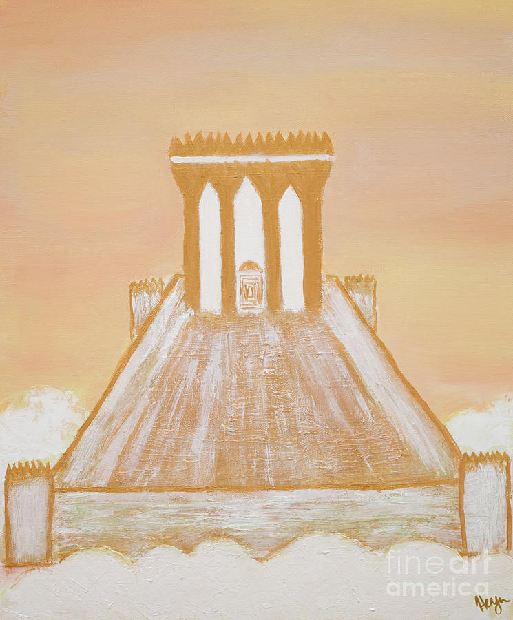 Golden Hour Painting by Henya Gutnick