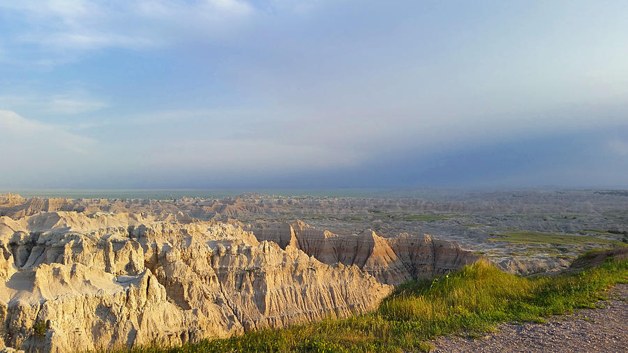 Golden Hour in the Badlands  Photograph by Ally White