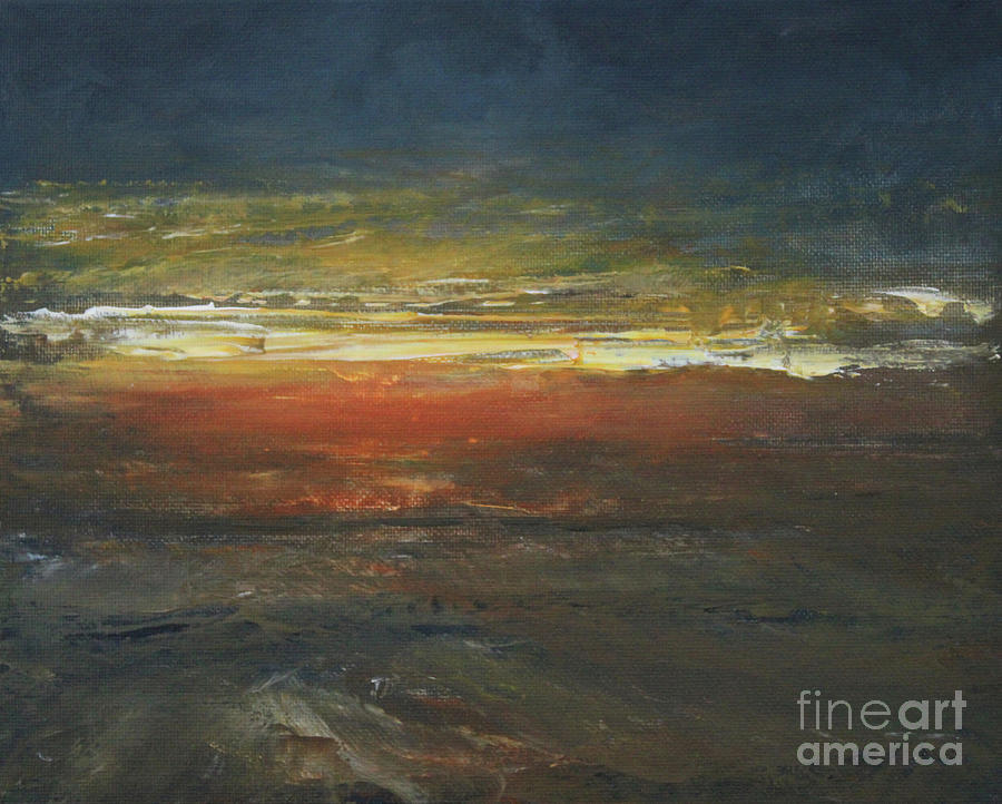 Golden Hour  Painting by Jane See