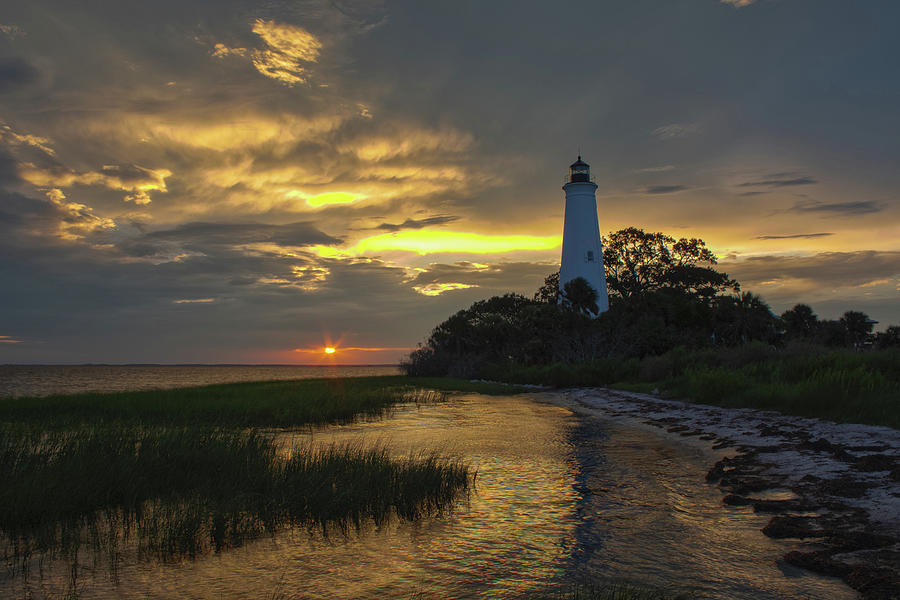 Golden Hour Lighthouse Photograph by Kirby Allen | Fine Art America