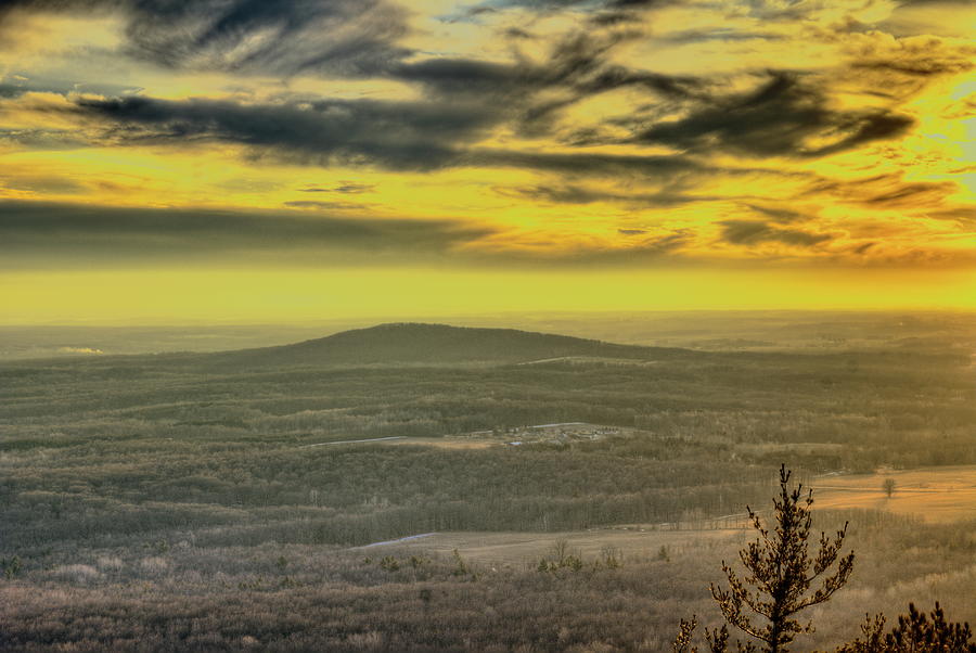 Golden Hour Over Hardwood Hill Photograph by Dale Kauzlaric