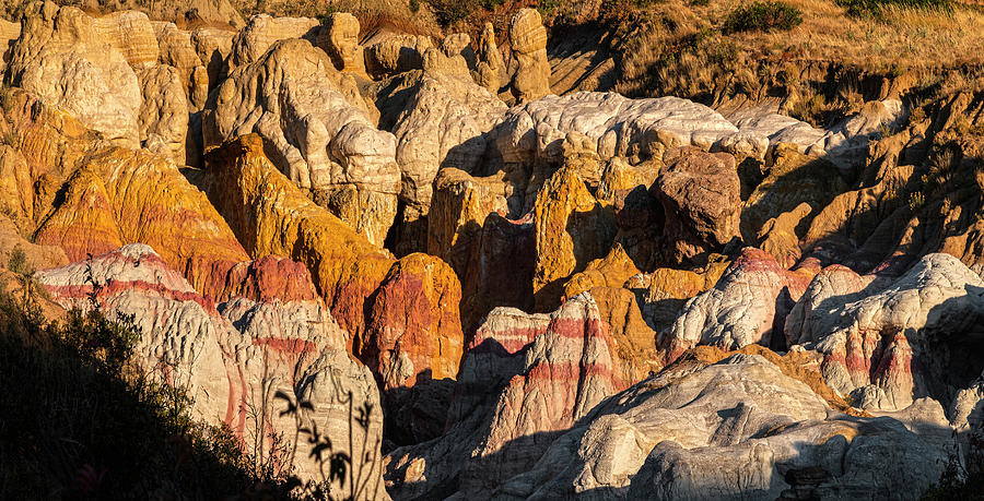 Golden Hour Paint Mines Photograph by Angelo Marcialis