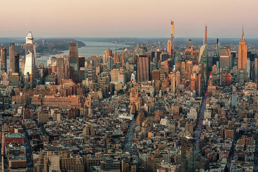 Expansive Manhattan Skyline Photograph by Andrew Kaslick - Fine Art America