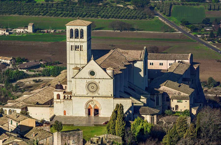 Golden Morning in Assissi, Italy Photograph by Marcy Wielfaert | Fine ...