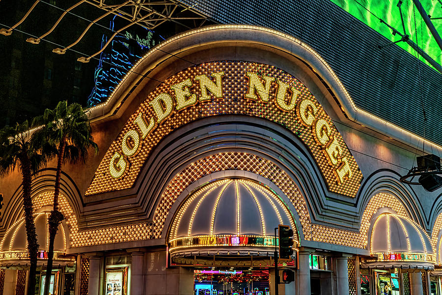 Golden Nugget Hotel and Casino Las Vegas Photograph by Bob Slitzan