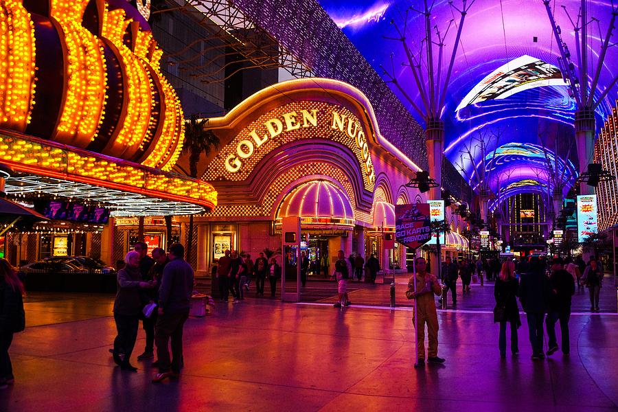 Golden Nugget On Fremont Photograph
