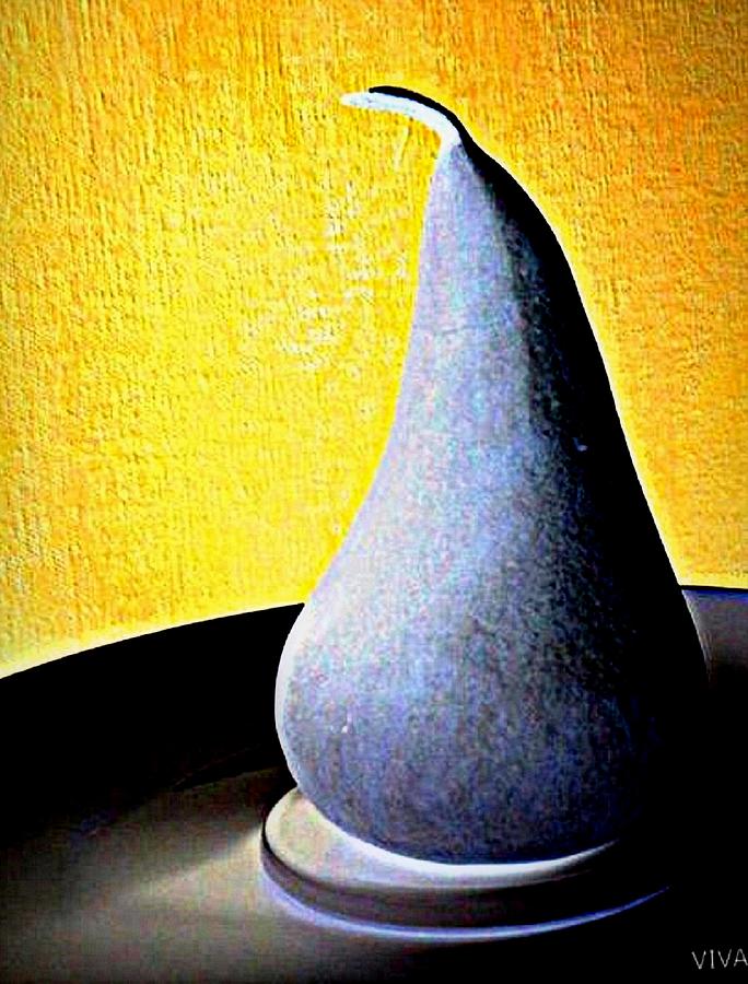 Golden  Pear Photograph by VIVA Anderson