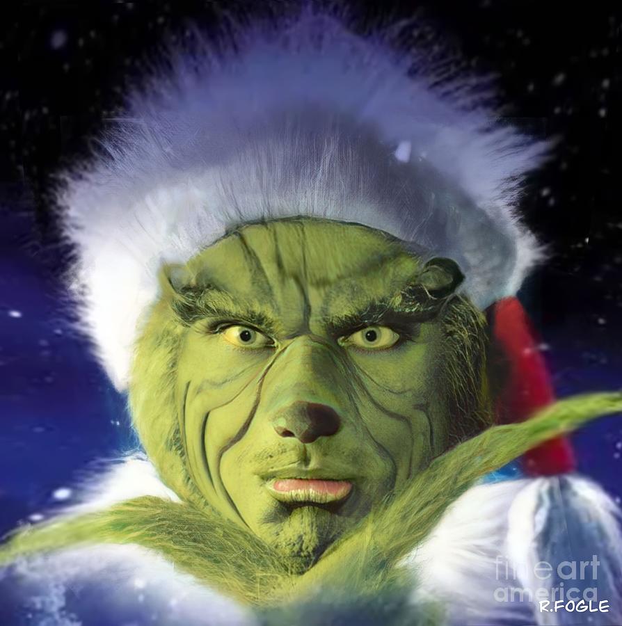 Golden Ratio Grinch Digital Art by Rebekah Fogle - Pixels