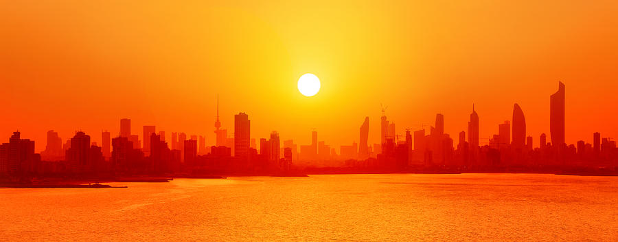 Golden Shores Of Kuwait Photograph by Iryna Goodall