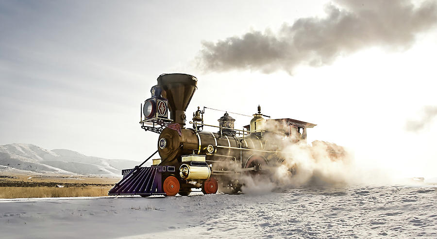 Golden Steam Photograph by Doug Sims